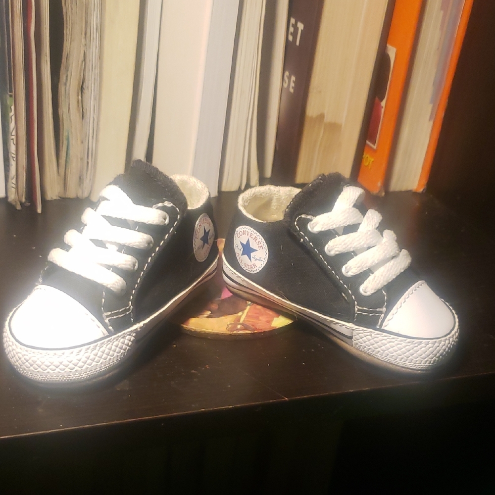 Converse Chuck Taylor All Star Toddler Black Canvas Sneakers